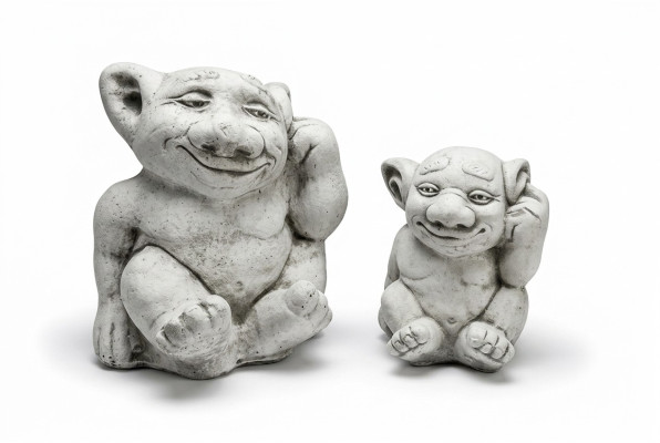 Troll 18cm Escultura Diseño Figura Estatua Jardín Figuras Decorativas Estatuas