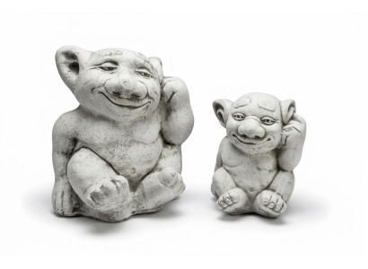Troll 18cm Escultura Diseño Figura Estatua Jardín Figuras Decorativas Estatuas
