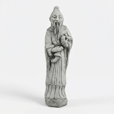 Estátua de figura de Confucio chino para jardim.