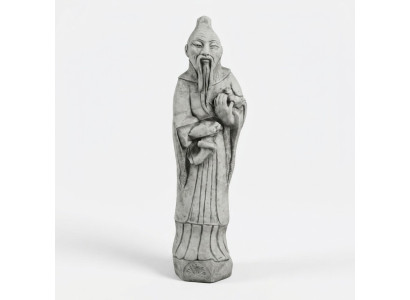 Estátua de figura de Confucio chino para jardim.