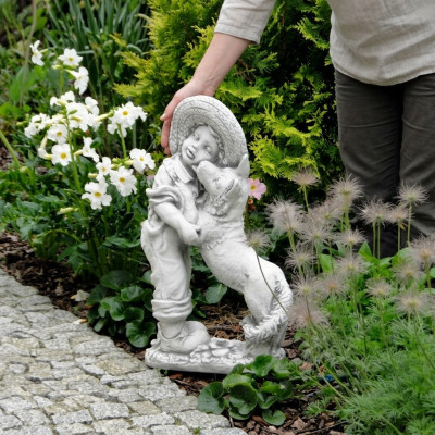 Decoración de jardín 63cm Estatua Escultura Figuras Esculturas Diseñador