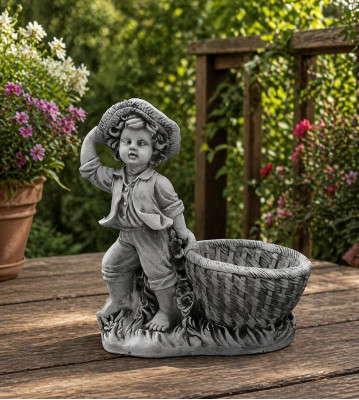 Maceta de flores, planta natural, decoración de macetas de jardín, macetas, jarrones, figura.