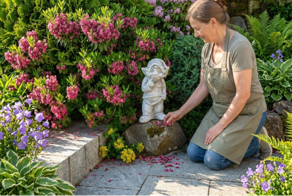 Joven chico figura estatua de 40 cm Figuras Escultura Estatuas decorativas Jardín