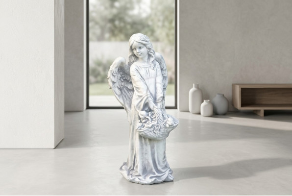 Señora Escultura de diseño de 63cm Figura Estatua de jardín Figuras Estatuas