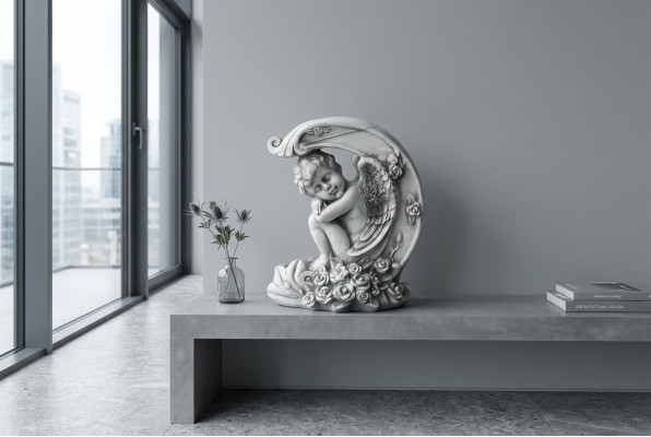 Decoración de tumba, adorno de tumba, piedra de tumba, decoración, figura, escultura, ángel, Dios, sagrado
