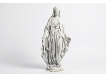 Estatua de Nuestra Señora Jesús María Escultura de tumba Figura sagrada de jardín Decoración 100cm