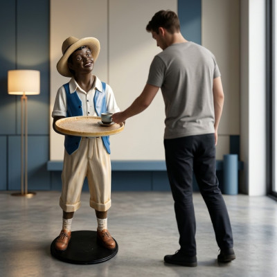 Diseño de la estatua de la figura de Jeremy Figur Figuras Esculturas Decoración Decorativa 118cm.