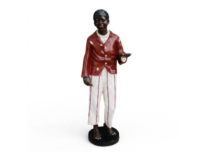 Diseño de estatua de figura de piel oscura escultura figuras esculturas decoración decoración
