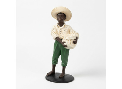 Diseño joven con figura de estatua de bolsa escultura figuras esculturas decoración 7088.