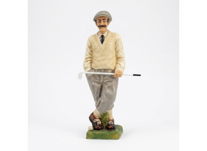 Diseño de figura de golfista estatua escultura figuras esculturas decoración decorativa 7610
