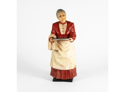 Soporte de servidor de la abuela figura estatua escultura figuras esculturas decoración