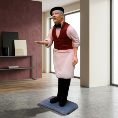 DISEÑO ANFITRION FIGURA ESTÁTUA ESCULTURA FIGURAS ESCULTURAS DECORACIÓN