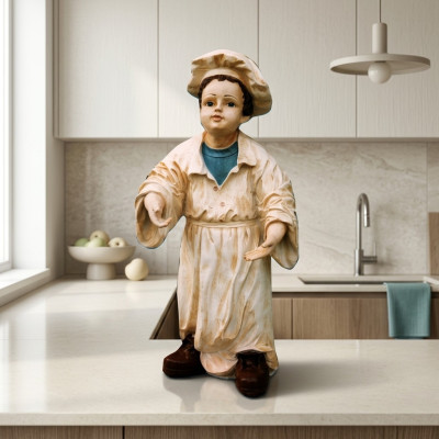 Diseño de figurilla de panadero estatua escultura figuras esculturas decoración decorativa 7854 Nuevo.