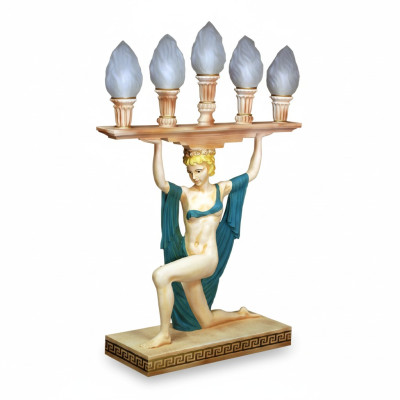 Diseño Lámpara de mesa griega Lámpara Luz Lámparas Lámpara decorativa Iluminación 6925