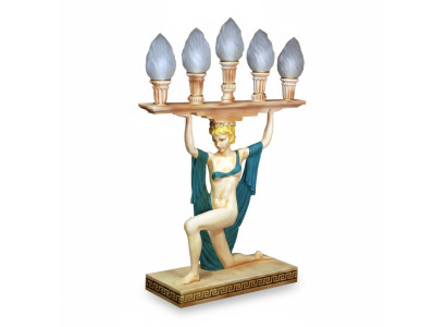 Diseño Lámpara de mesa griega Lámpara Luz Lámparas Lámpara decorativa Iluminación 6925