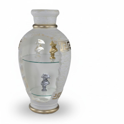 Diseño Barra Estantería de bar Vasos de vidrio Luz de vidrio Vitrina Armario 6861 Nuevo