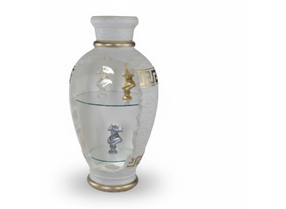 Diseño Barra Estantería de bar Vasos de vidrio Luz de vidrio Vitrina Armario 6861 Nuevo