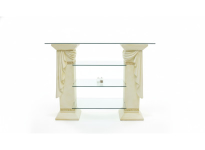 Diseño Vitrina Estante Columna de Cristal Armario Vitrinas Estantes Armario Medusa Aparador
