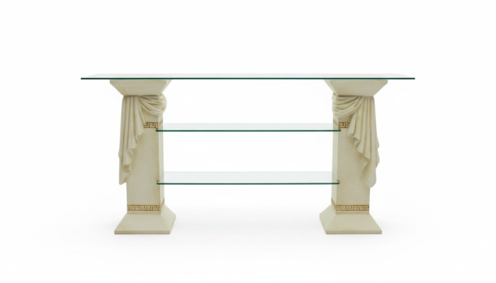 Diseño Vitrina Estante de Vidrio Columna Gabinete Vitrinas Estantes Armario Salón 1856