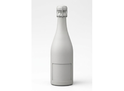 Champagner Figur Skulptur Fguren Statue Flasche Sekt Design Garten Dekoration  Copa de champán Figura Escultura Figura Estatua Botella Diseño de champán Decoración de jardín