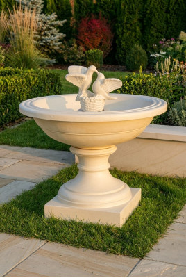 Fuente ornamental Fuente nueva Escultura Decoración Jardín Fuente Estanque Fuente