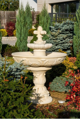 Fuente decorativa Fuente Fuente decoración Decoración jardín Fuente Estanque FIORE