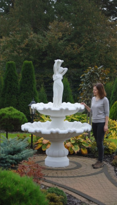 Fuente decorativa de jardín fuente estanque GRECO NOEMI