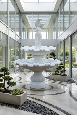 Fuente decorativa de jardín fuente estanque GRECO NOEMI