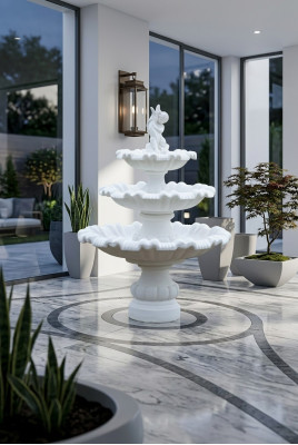 Fuente decorativa Fuente de jardín Decoración Fuente Estanque GECO RAGAZZI1
