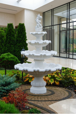 Zierbrunnen Springbrunnen Brunnen Jardín Decoración Fuente Estanque GRECO RAGAZZI