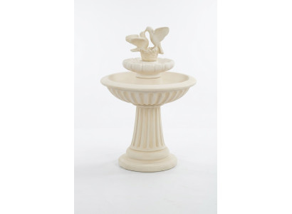 Zierbrunnen Fuente decorativa 136cm Escultura Fuente Decoración Jardín Fuente Estanque Nuevo