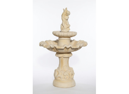 Fuente ornamental Escultura de fuente Decoración de jardín Fuente nueva 160 cm