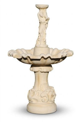 Fuente decorativa de jardín, fuente escultura, fuente decorativa, jardín, fuente, nueva, 157 cm.
