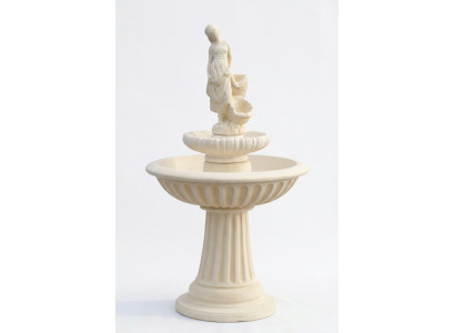 Zierbrunnen Fuente decorativa 162cm Escultura Fuente Decoración Jardín Fuente Estanque Nuevo