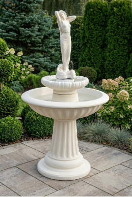Fuente decorativa escultura fuente jardín fuente estanque nueva decoración 172cm.