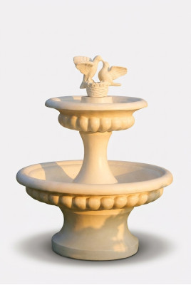 Fuente decorativa escultura 138cm fuente decoración jardín fuente estanque nueva