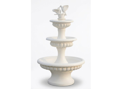 Fuente ornamental Escultura de fuente Fuente Decoración 186 cm Jardín Fuente Estanque Nuevo