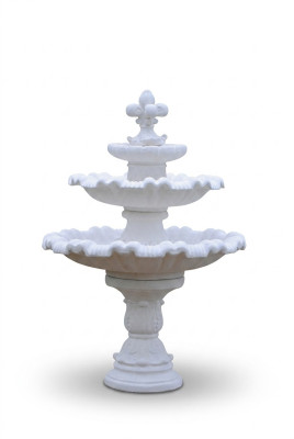 Fuente ornamental Escultura Fuente Decoración Jardín Fuente Estanque 187 cm Nuevo