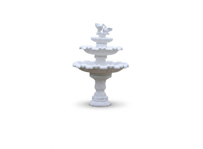 Fuente de jardín estanque fuente de 175 cm fuente de jardín de piedra fuente nueva