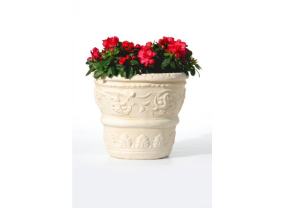 Cesta de flores, jarrón de flores, recipiente de jardín, decoración de jardín, estatua, figuras, caja, terraza.