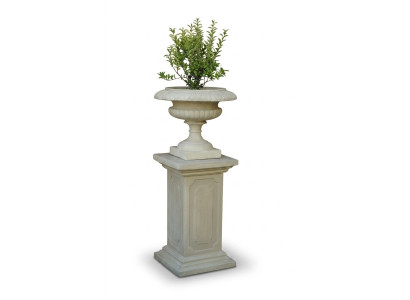 Cesta de flores Florero Recipiente Jardín Caja Terraza Decoración Estatua Figuras