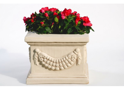 Cesta de flores Caja de flores Recipiente de flores Terraza Decoración Estatua Figuras Jardín