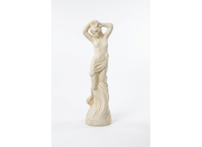 Figura romana escultura estatua decorativa figuras estatuas esculturas de jardín de piedra 84cm.