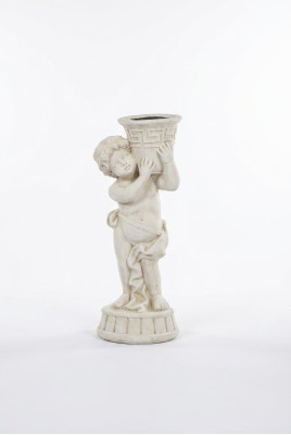Figura Estatua con Florero Caja Estatuas Figuras Escultura Jardín