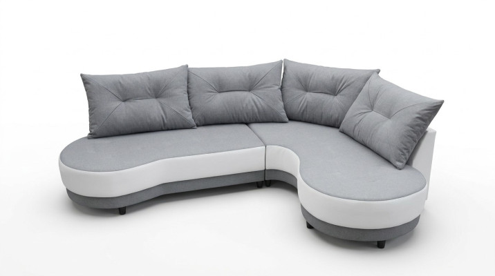 Sofá acolchado sofá lounge sofá sofá conjunto de asientos salón con cojines sofá en forma de L