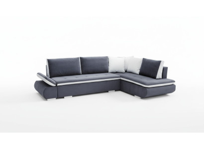Sofás cama Sofá Couch Esquinas Sofás Conjunto de tapicería Esquina Tela Nuevo Paisaje de vida