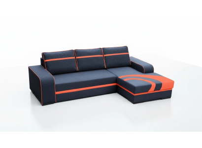 Sofá cama esquinero con función de cama y tapizado - Conjunto moderno con función de descanso NUEVO