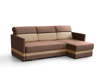 Sofá esquinero con función de cama cama caja sofá paisaje Wohnlandschaft