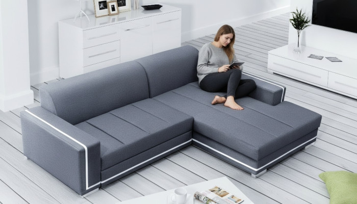 Sofá esquinero con función de cama Caja de función de cama Sofá Sofá Sofá Cama