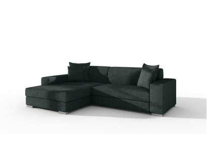 Sofá cama esquinero con función de cama, sofá, sofá cama tapizado de esquina nuevo con función de sueño.